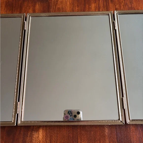 Vintage Wall Vanity Mirrors Gold Framed Decor Eclectic Mid Century - Picture 5 of 13